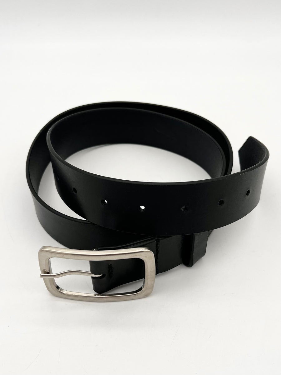 DRIES VAN NOTEN | LEATHER POUCH BELT BLACK ベルト 黒 (Dries