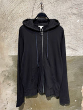 Load image into Gallery viewer, James Perse black zip up hoodie