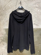 Load image into Gallery viewer, James Perse black zip up hoodie