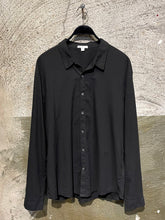 Load image into Gallery viewer, James Perse black cotton shirt