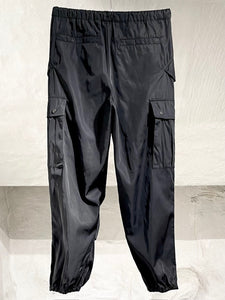 Dries Van Noten nylon cargo trousers