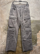 Load image into Gallery viewer, Rick Owens coated cargo trousers