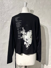 Load image into Gallery viewer, Ann Demeulemeester cropped long sleeve T-shirt