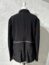 Load image into Gallery viewer, Comme des Garçons BLACK jacket with zipper detail