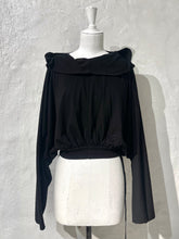 Load image into Gallery viewer, Rick Owens DRKSHDW cropped hoodie top