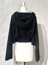 Load image into Gallery viewer, Rick Owens DRKSHDW cropped hoodie top