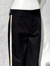 Load image into Gallery viewer, Ann Demeulemeester cropped trousers with side band