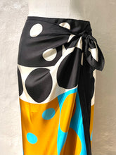 Load image into Gallery viewer, Dries Van Noten silk scarf wrap skirt