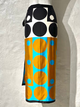 Load image into Gallery viewer, Dries Van Noten silk scarf wrap skirt