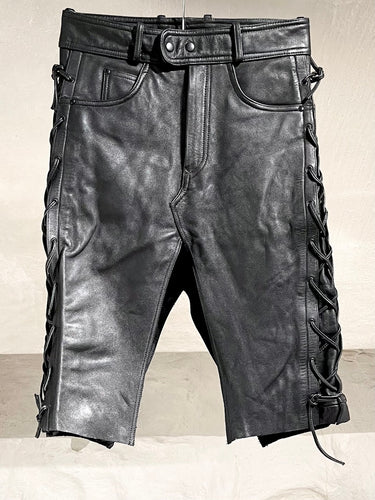 Hodakova leather skirt