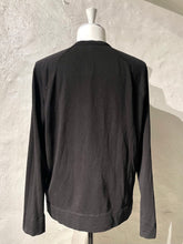Load image into Gallery viewer, James Perse black cotton jersey sweater