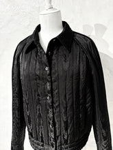 Load image into Gallery viewer, Dries Van Noten moiré effect padded jacket