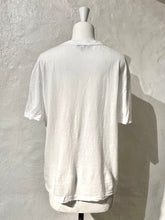 Load image into Gallery viewer, James Perse oversized white crepe t-shirt