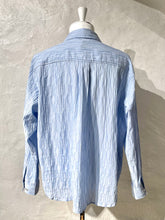 Load image into Gallery viewer, Coor wrinkle stripe shirt