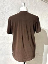 Load image into Gallery viewer, James Perse brown cotton jersey t-shirt