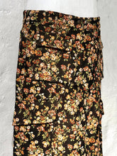 Load image into Gallery viewer, Dries Van Noten floral print cargo skirt