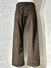 Load image into Gallery viewer, Rick Owens coated denim jeans