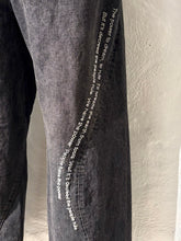 Load image into Gallery viewer, Undercover denim jeans with pearl embroidery