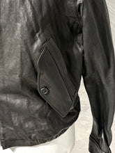 Load image into Gallery viewer, Coor washed swingtop leather jacket