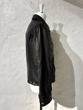 Load image into Gallery viewer, Coor leather trucker jacket