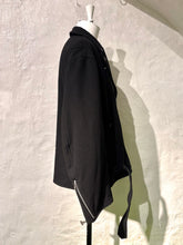 Load image into Gallery viewer, Comme des Garçons BLACK oversized wool biker jacket