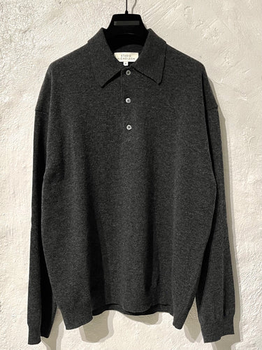 Studio Nicholson fine knitted polo