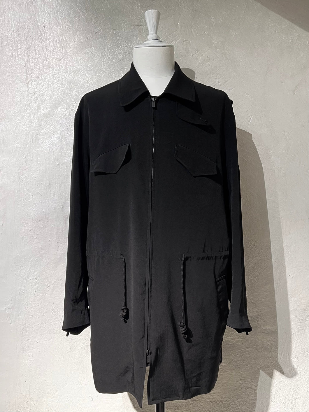 Yohji Yamamoto waist string jacket