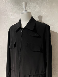 Yohji Yamamoto waist string jacket