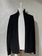 Load image into Gallery viewer, Yohji Yamamoto high neck zip cardigan