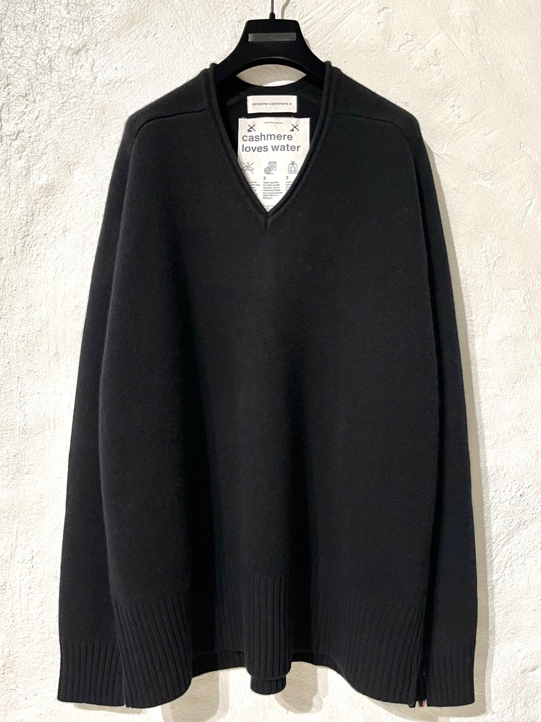 Extreme Cashmere knitted oversized sweater