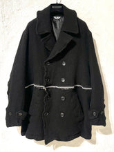 Load image into Gallery viewer, Comme des Garçons BLACK wool peacoat