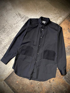 Comme des Garçons BLACK patch shirt