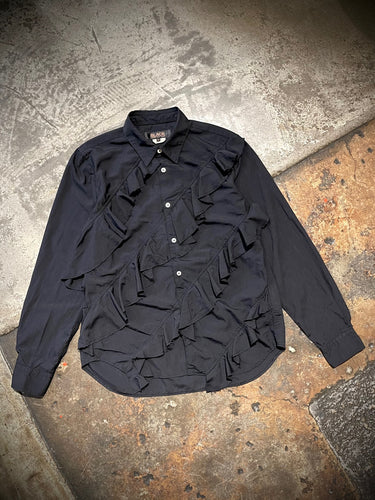 Comme des Garçons BLACK ruffle shirt