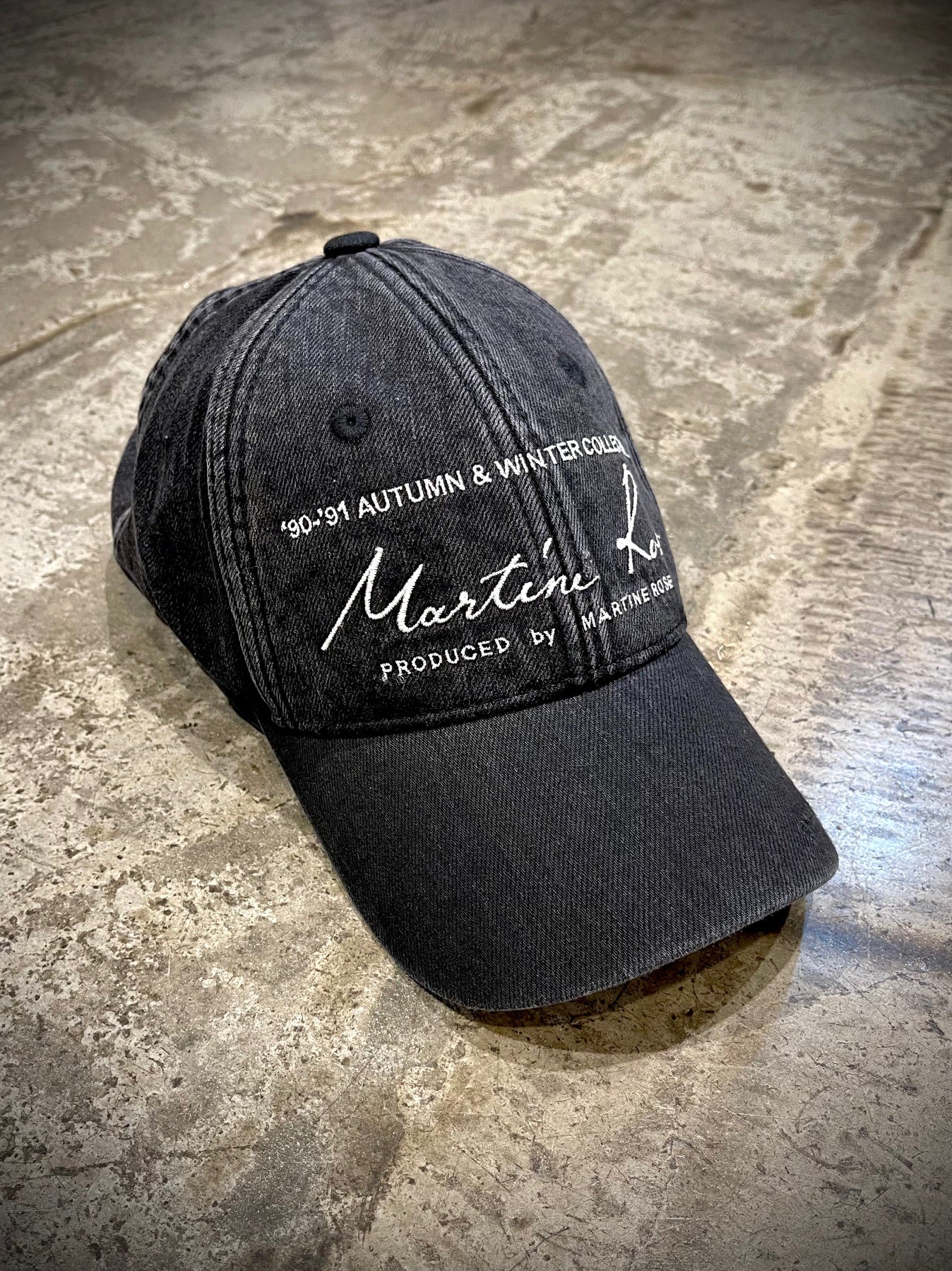 MARTINE ROSE CAP グレー（MARTINEROSE / マーティンローズ