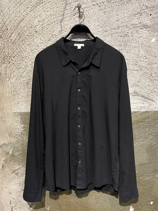 James Perse black cotton shirt