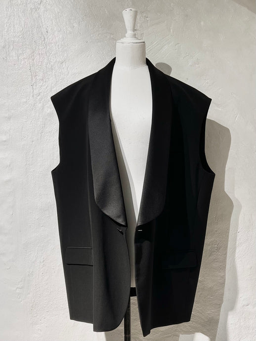 MM6 Maison Margiela Sleeveless tailored jacket