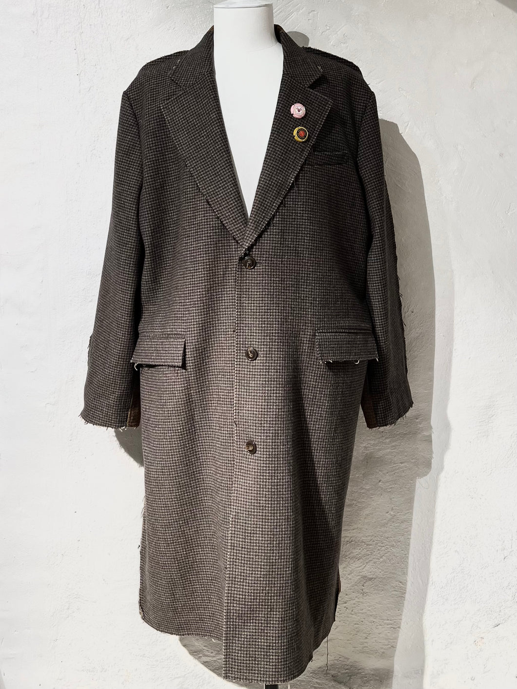 Martine Rose two toned coat