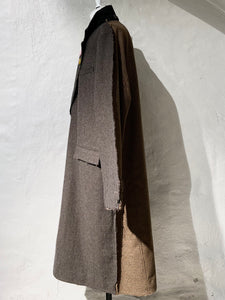 Martine Rose two toned coat