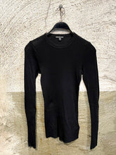 Load image into Gallery viewer, James Perse cashmere ribbed long sleeve