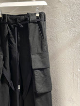 Load image into Gallery viewer, Ann Demeulemeester natural wash cotton cargo pants