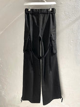 Load image into Gallery viewer, Ann Demeulemeester natural wash cotton cargo pants