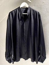 Load image into Gallery viewer, Ann Demeulemeester washed silk satin shirt