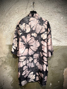 Dries Van Noten floral printed big fit silk shirt