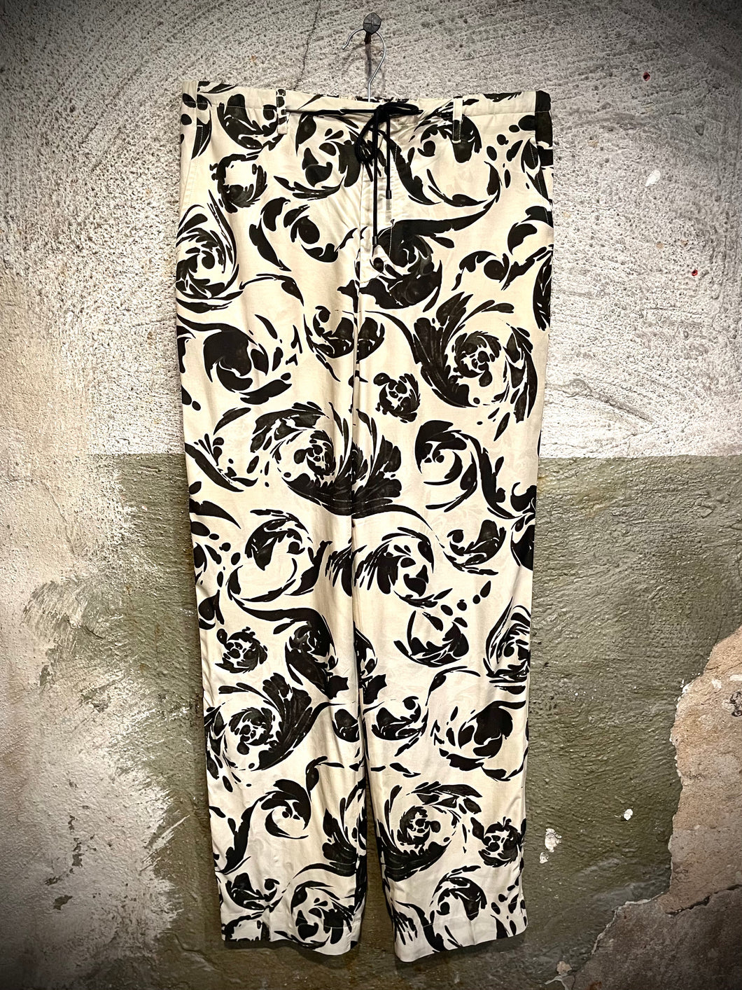 Dries Van Noten floral print trousers