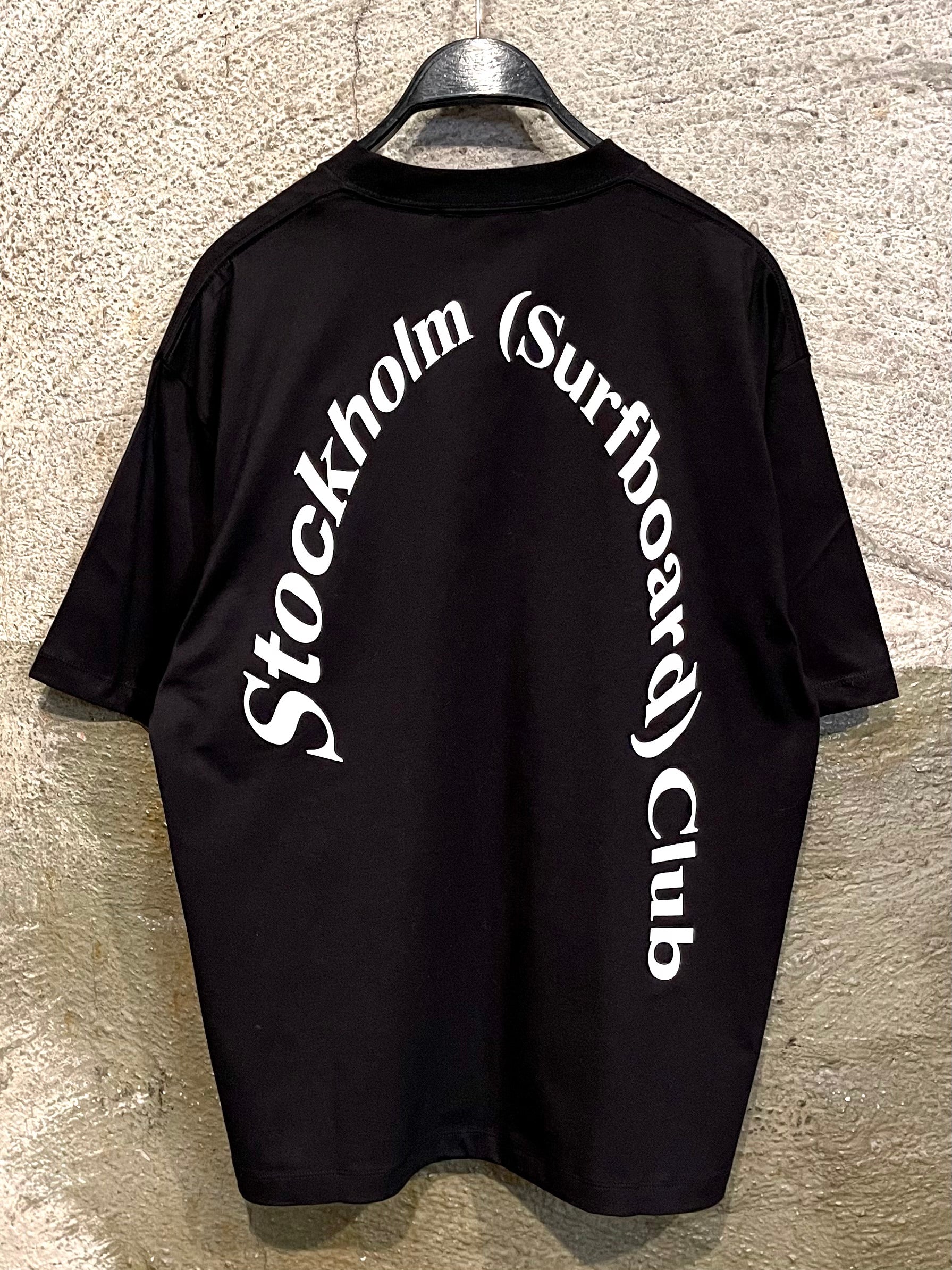Stockholm(Surfboard)Club Tシャツ ブラック Mサイズ Stockholm Surfboard Club t-shirt – JUS
