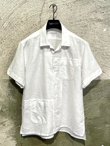 Engineered Garments short sleeve camp shirt