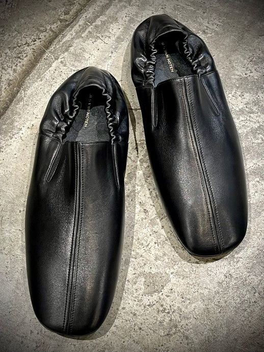 Dries Van Noten leather slippers