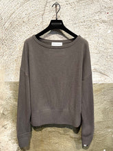 Load image into Gallery viewer, Extreme Cashmere fine knit boat neck top