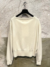 Load image into Gallery viewer, Extreme Cashmere fine knit boat neck top