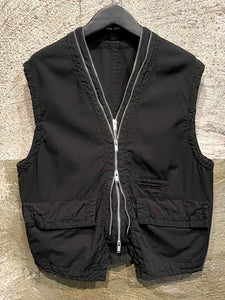 Undercover double zip vest